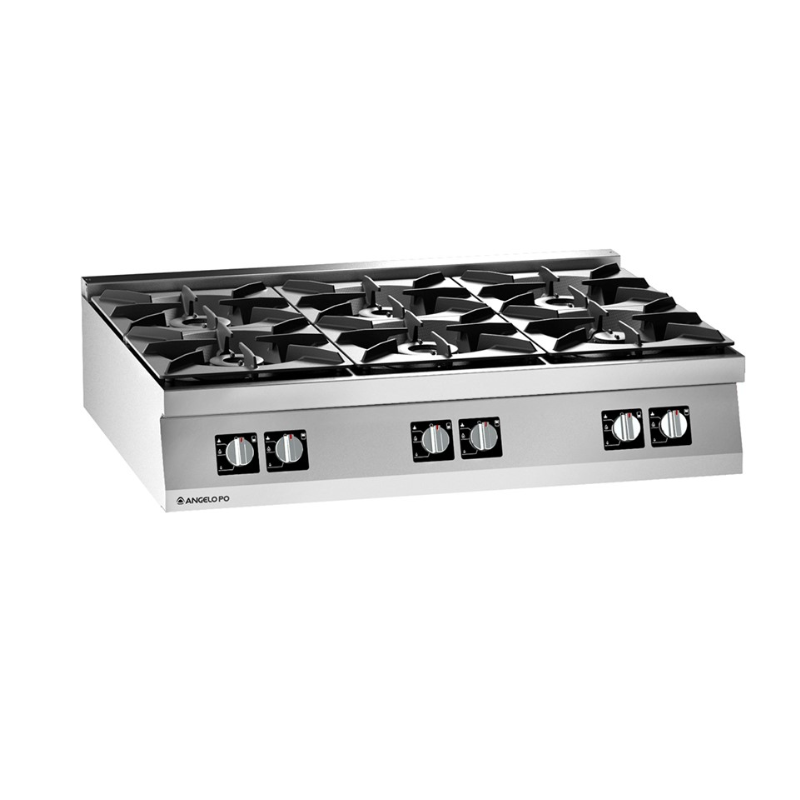 Angelo PO 6 Burner Gas Range 2S0FA0