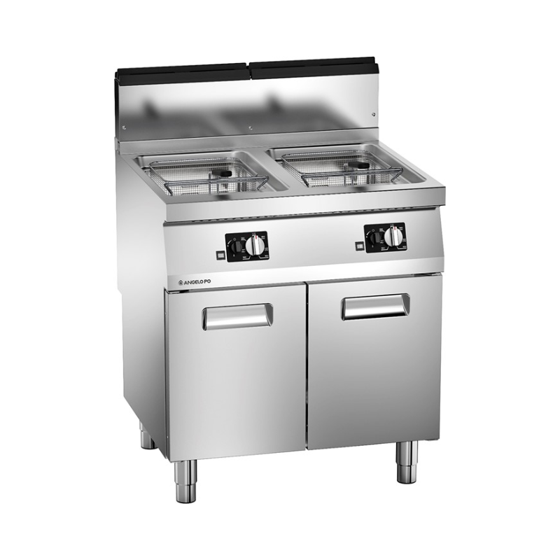 Angelo PO Gas Fryer 1S1FR4G - 2 Wells 16+16 L