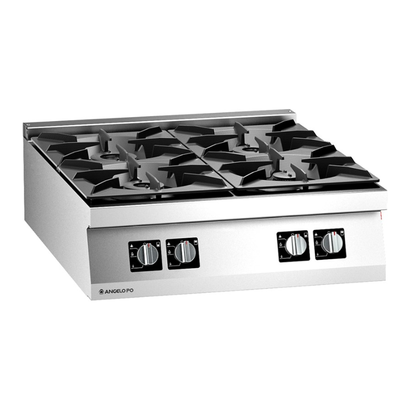 angelo po 4 burner gas range in qatar