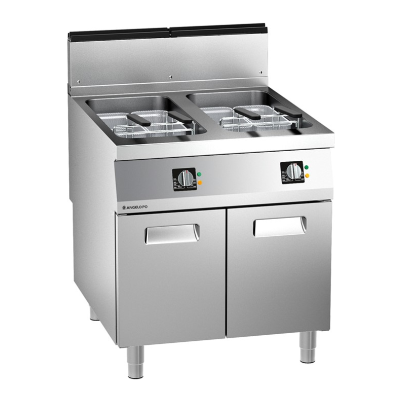 angelo po 1N1FR2G GAS FRYER 2 WELLS 22+22 L