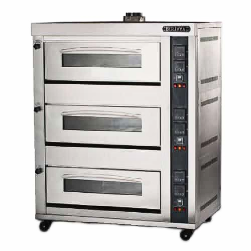 Berjaya Gas Heated Baking Oven G180-3PRM - 3 Deck in qatar